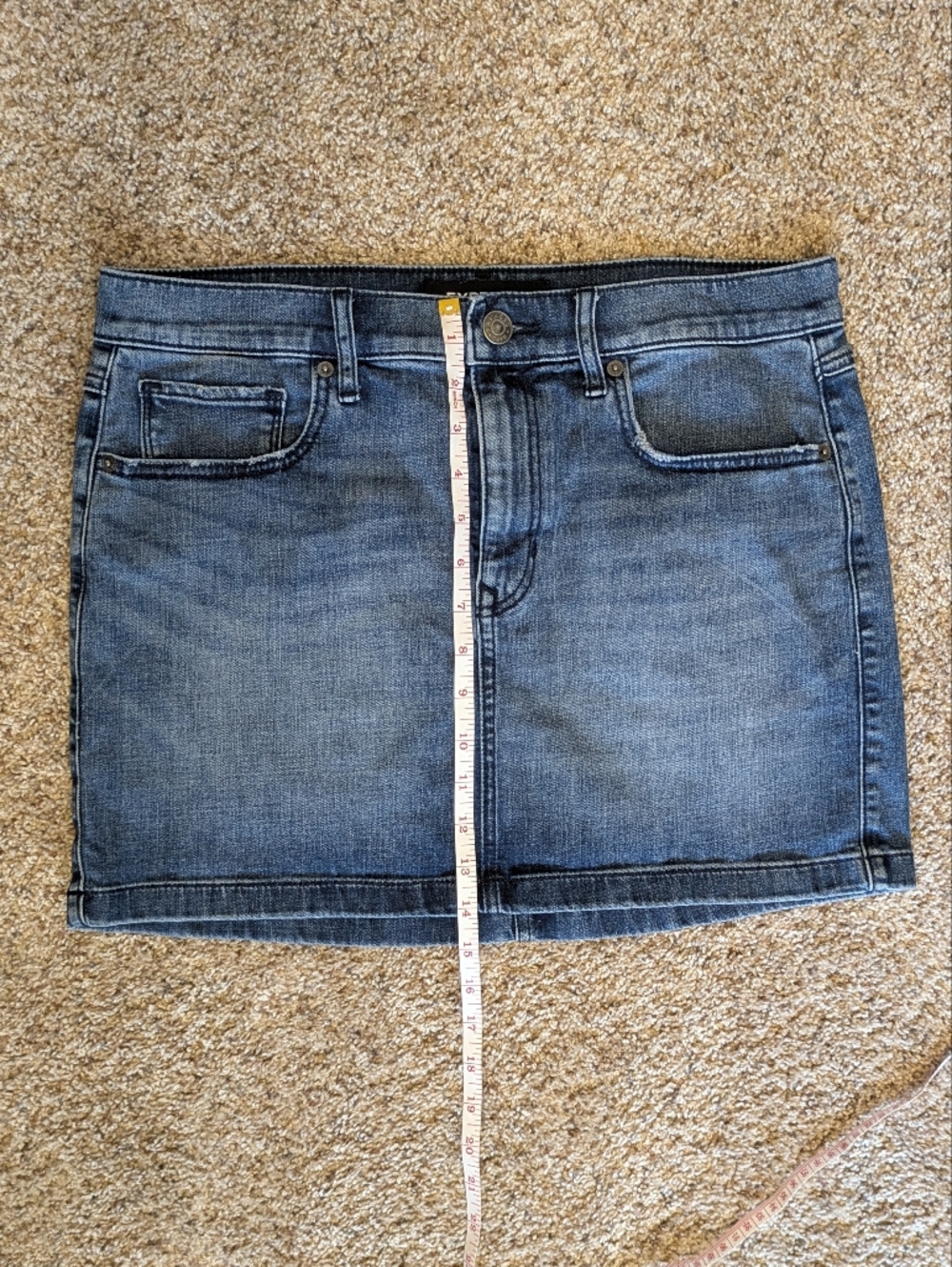 Express Denim Mini Skirt - Picture 5 of 5